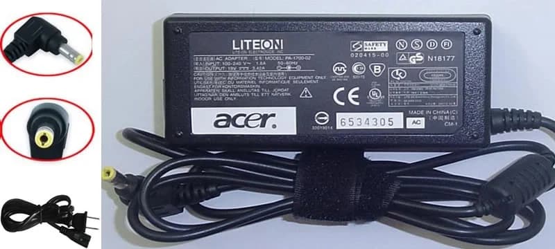 Adapter *Zin* Acer 19V – 4.7A *** BH 6TH