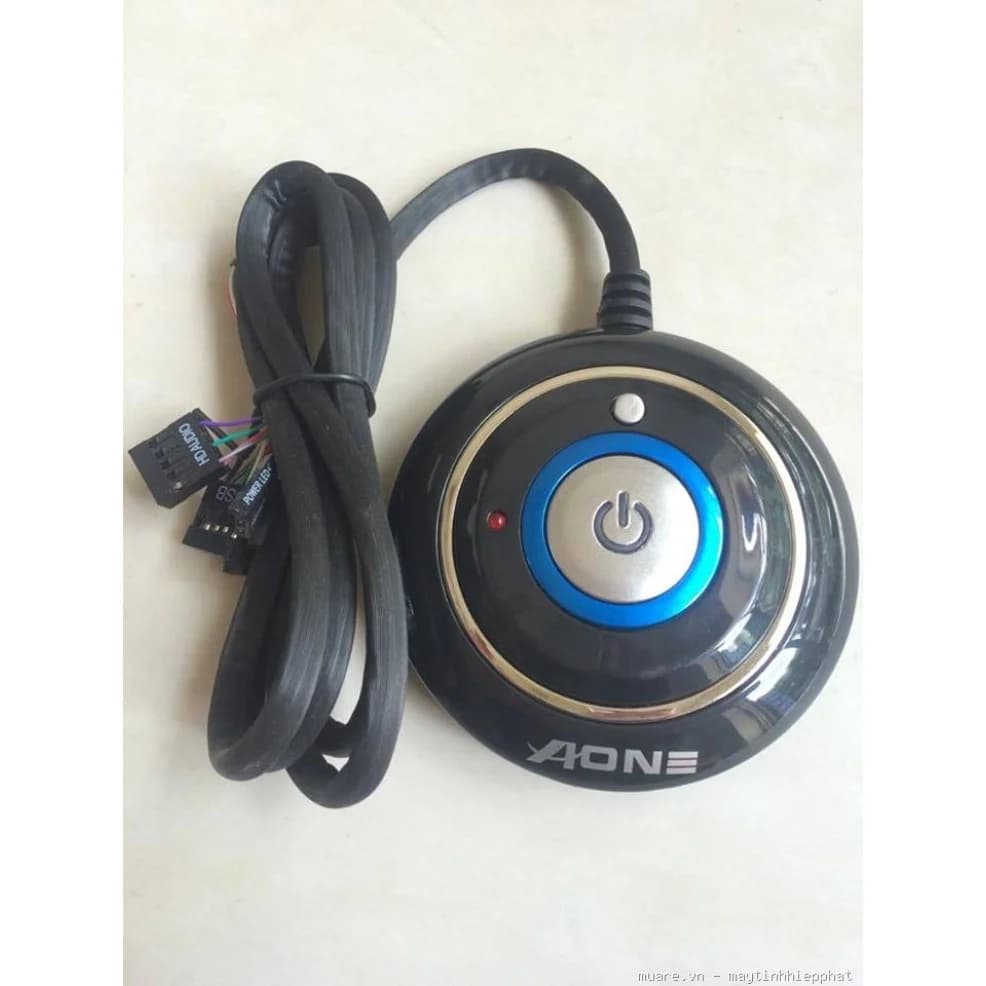 NÚT NGUỒN AONE CÓ ĐÈN LED - AUDIO - USB CHO PHÒNG GAME LOẠI ĐẾ VẶN *** BH OK