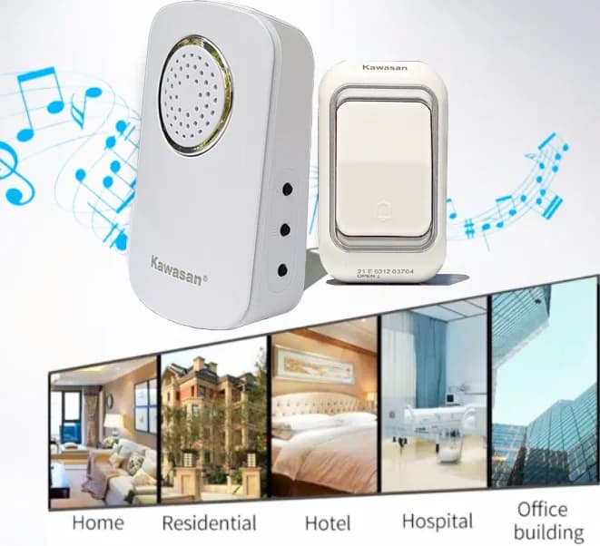 Chuông Cửa Không Dây KAWA DB668 dùng điện