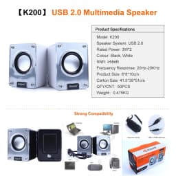 Loa 2.0 Kisonli K200 1