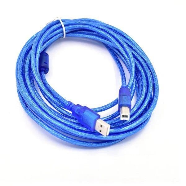 Cable USB MÁY IN 10M Xanh chống nhiễu TỐT *** BH OK