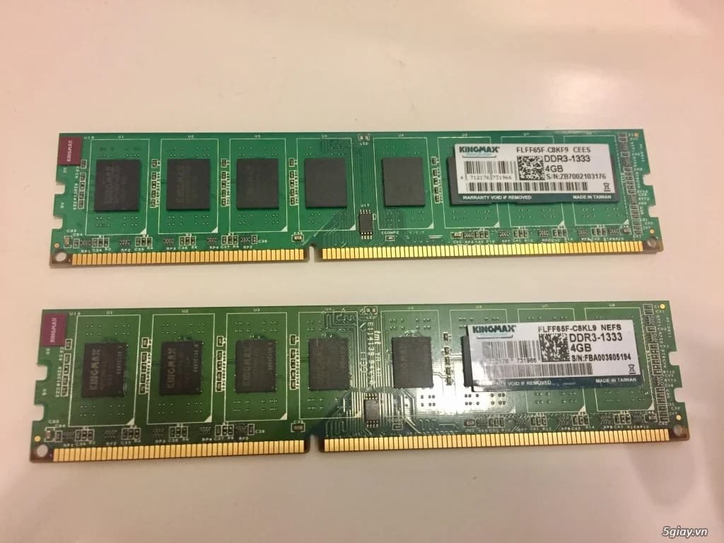 DDR3 4G/1333 Kingmax Renew *** BH 12T