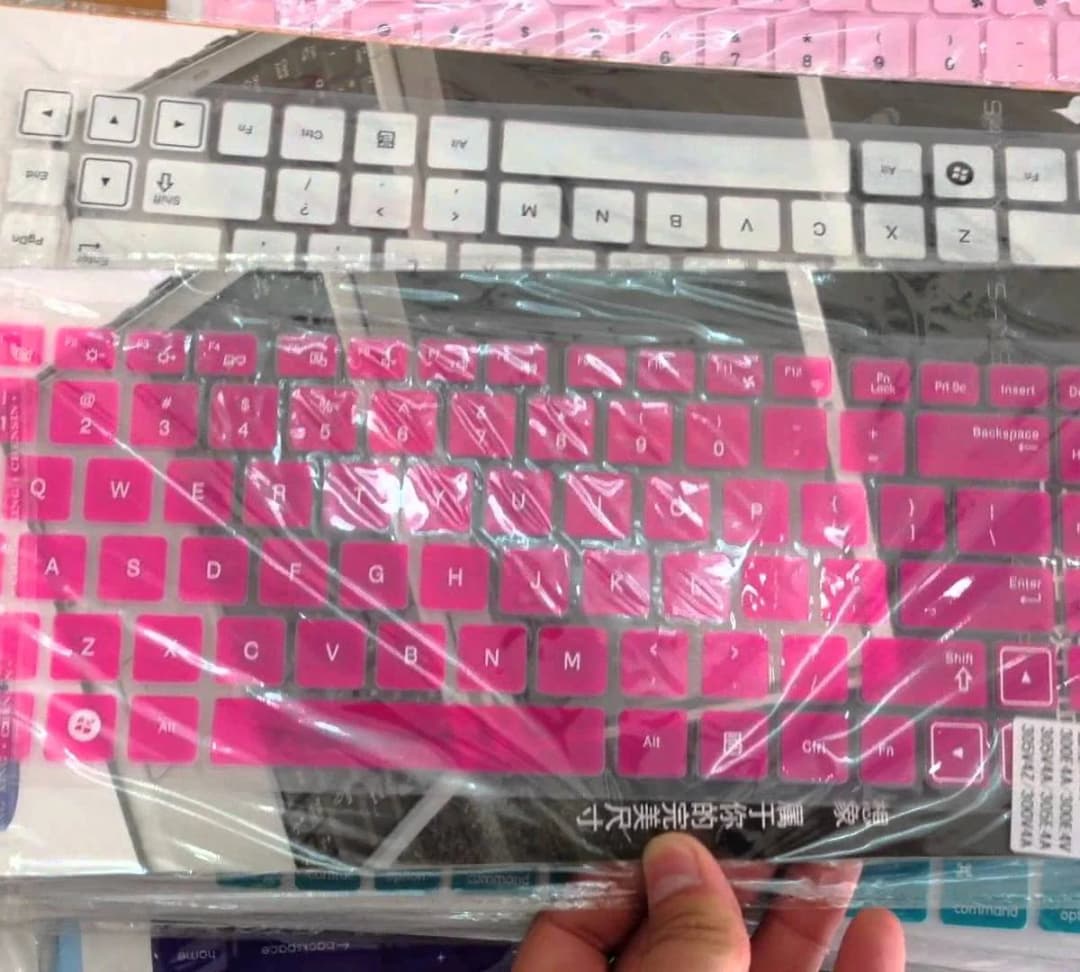 MIẾNG DÁN BÀN PHÍM LAPTOP MÀU - THỜI TRANG