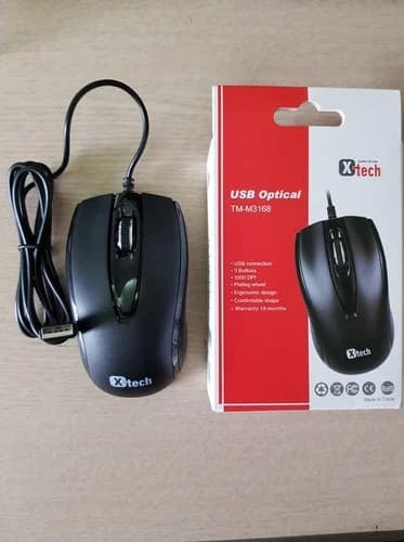 MOUSE X-TECH 3168 - USB CHÍNH HÃNG *** BH 12T