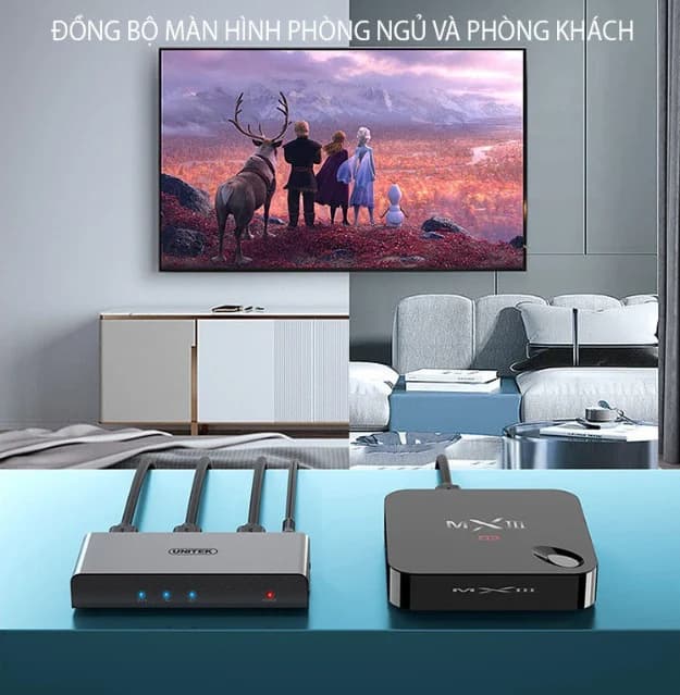 Hub 1 HDMI - 2 HDMI Unitek (V130A-4K) *** BH 6T