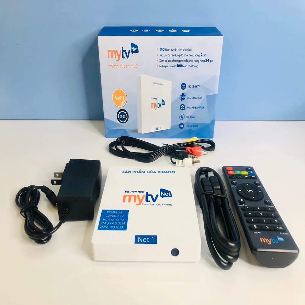 BOX SMART TIVI MYTV - RAM 2G - ROM 8G ***BH 12TH