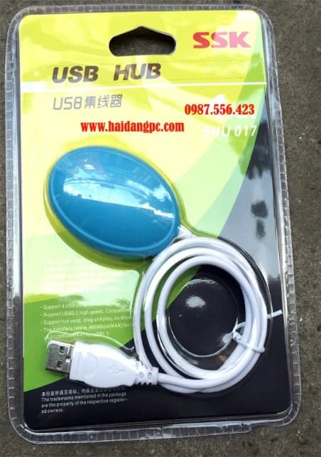 Hub USB 4 Port SSK (SHU 017) *** BH OK