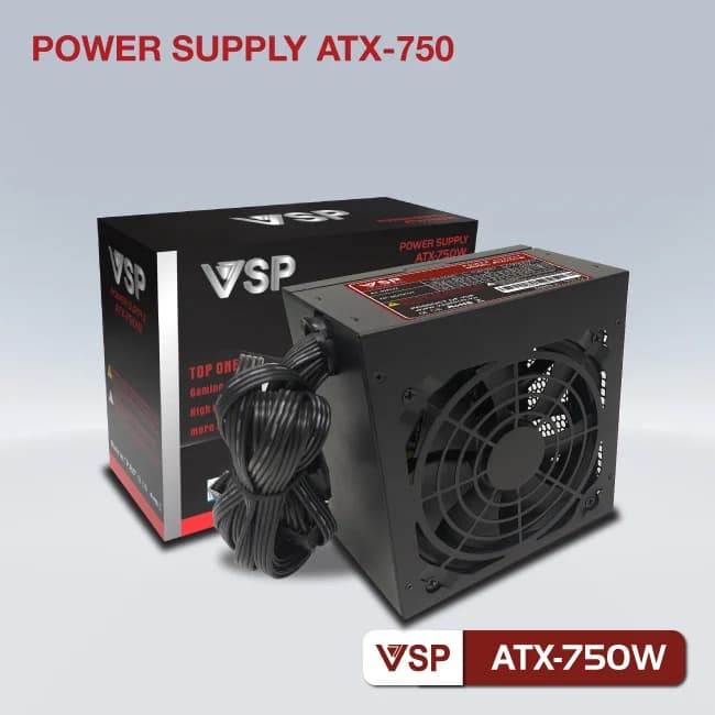 Nguồn VSP 750W (Nguồn văn Phòng) *** BH 24TH