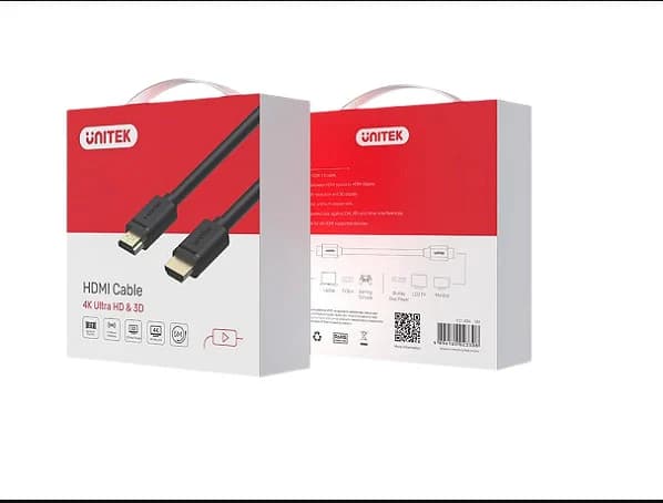 Cable HDMI 10m - 4K - DÂY TRÒN UNITEK YC 142