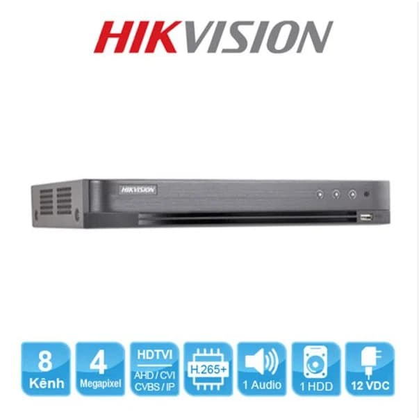 ĐẦU GHI 8 KÊNH HIK 5MP DS-7208HUHI-M1/E(C) H.265+, 8MP & 5 MP, HDTVI, HDCVI, AHD, Analog *** BH 24T