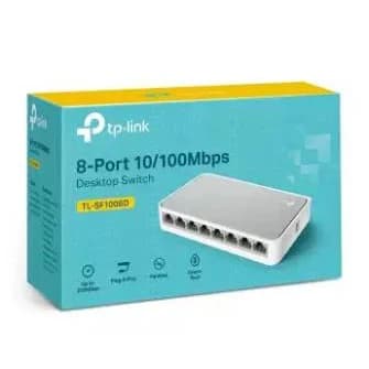 Switch 8 PORT TPLINK 100M *** BH 12T