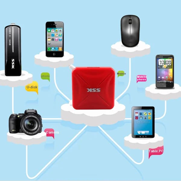 Hub USB 4 Port SSK (SHU 027)