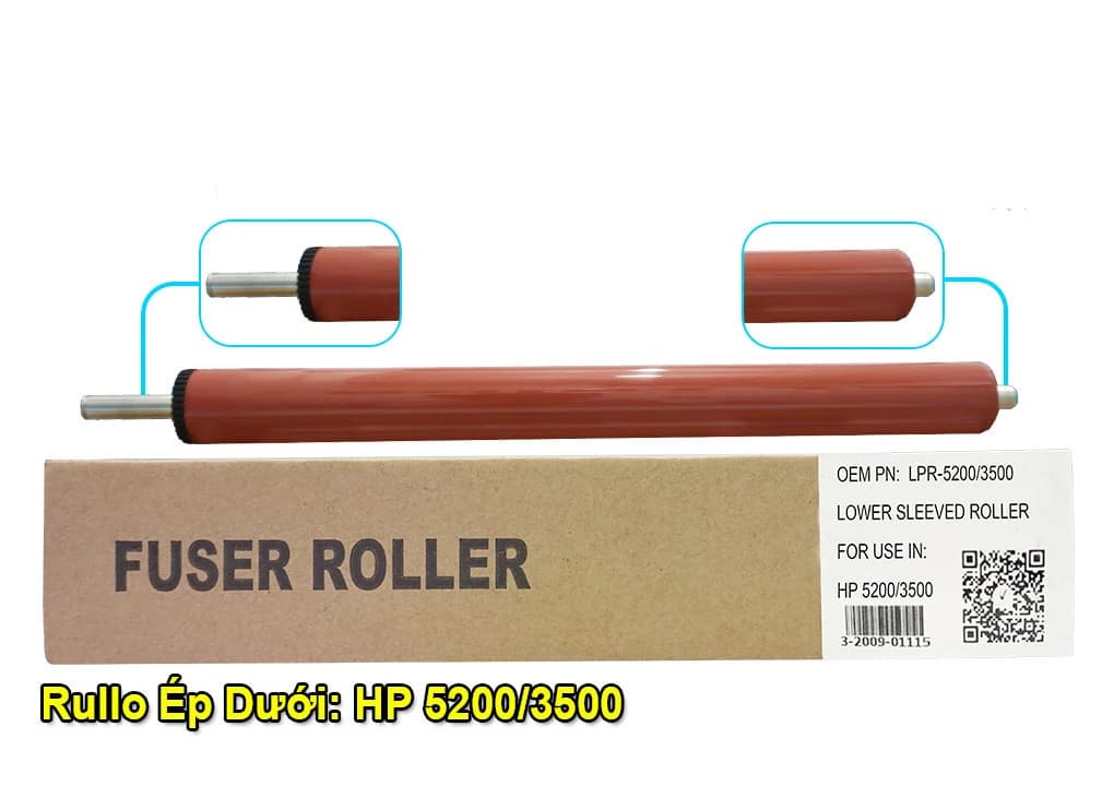 ROLLER ÉP 16A KHỔ A3: HP: 5200… Canon : 3500 *** OK