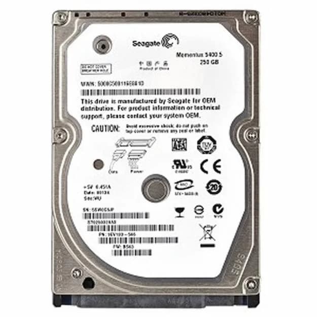 Hdd Laptop 250Gb Sata - THÁO MÁY *** BH 1T