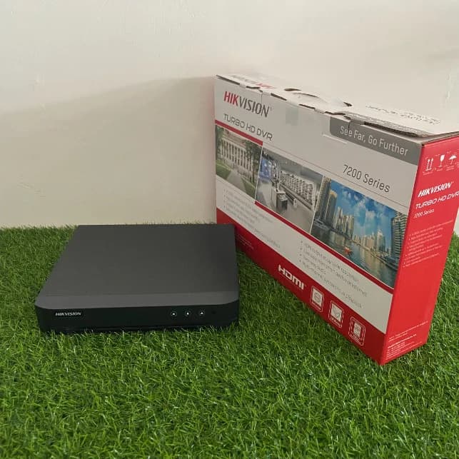 ĐẦU GHI 4 KÊNH HIK DS-7204HGHI-K1 (S), 2M (1080p), TVI/CVI/AHD/Analog, H265+, hỗ trợ 1 Cam IP 2MP, 1 Sata tối đa 4TB *** BH 24T