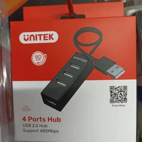 Hub USB 2.0 4P Unitek (Y2140) *** BH 6T