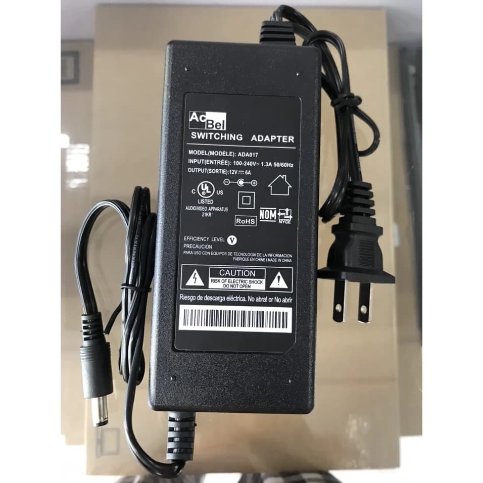 Adapter CAMERA ACBEL 12V-6A *** BH 1TH
