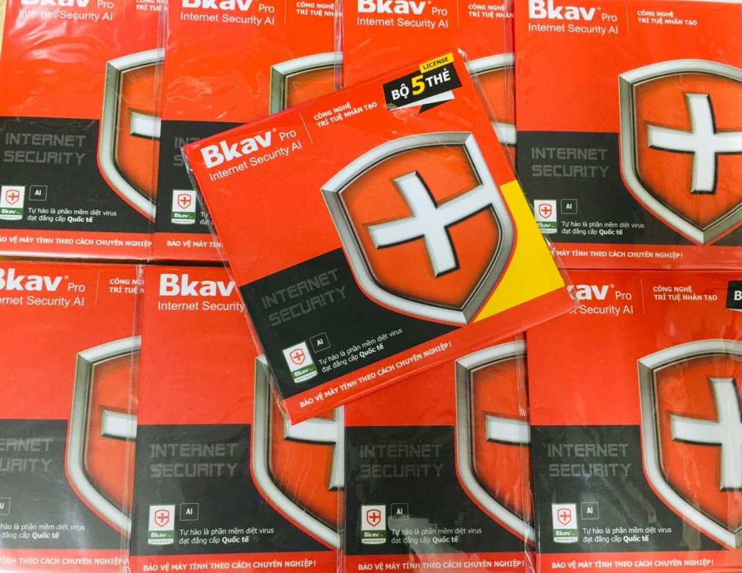 Phần Mềm Diệt Virus BKAV Pro 5PC/12T