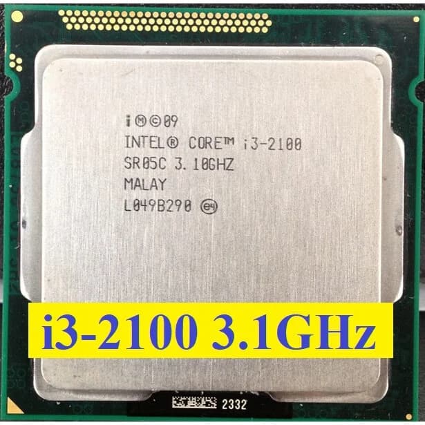 CPU I3 2100 3.10 GHz/3M, Socket 1155, Tray *** BH 12T