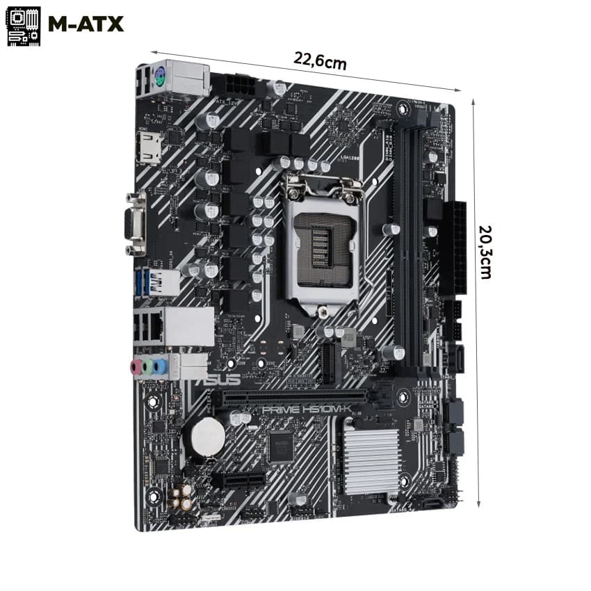 Mainboard Asus PRIME H510M-K Chính Hãng *** BH 36T