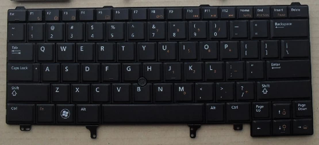 KEY DELL LATITUDEKEYBOARD DELL E6420 - ZIN CÓ ĐÈN