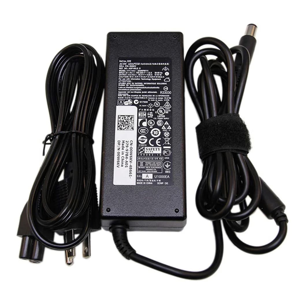 Adapter *Zin* DELL 90W - 19.5V - 4.62A Chân Kim 7.4mmx5.0 mm *** BH 6TH