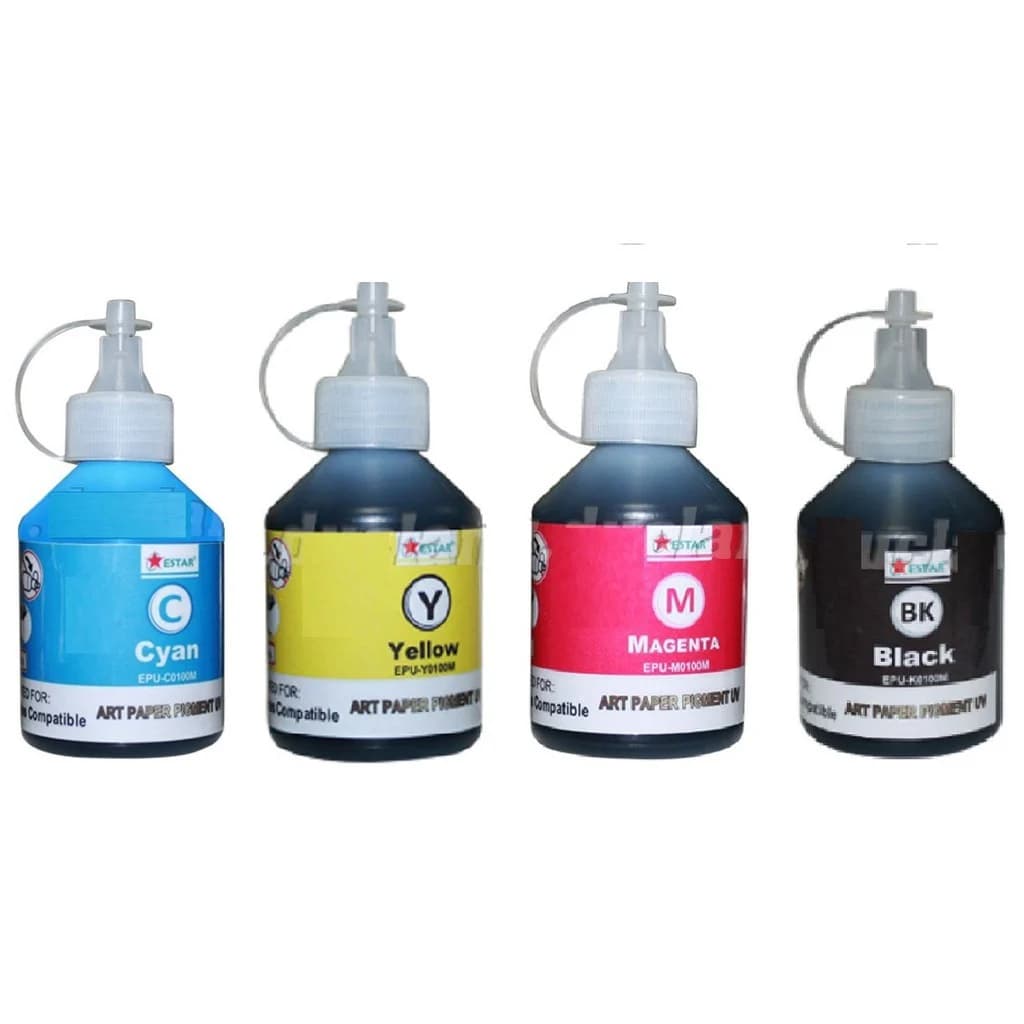 MỰC 100ML CANON ESTAR (6 MÀU): FOR CANON