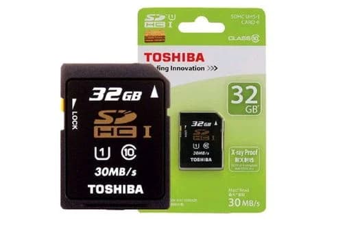 Thẻ nhớ Lớn SD Toshiba 32G CLASS 10 Chính hãng *** BH 12T