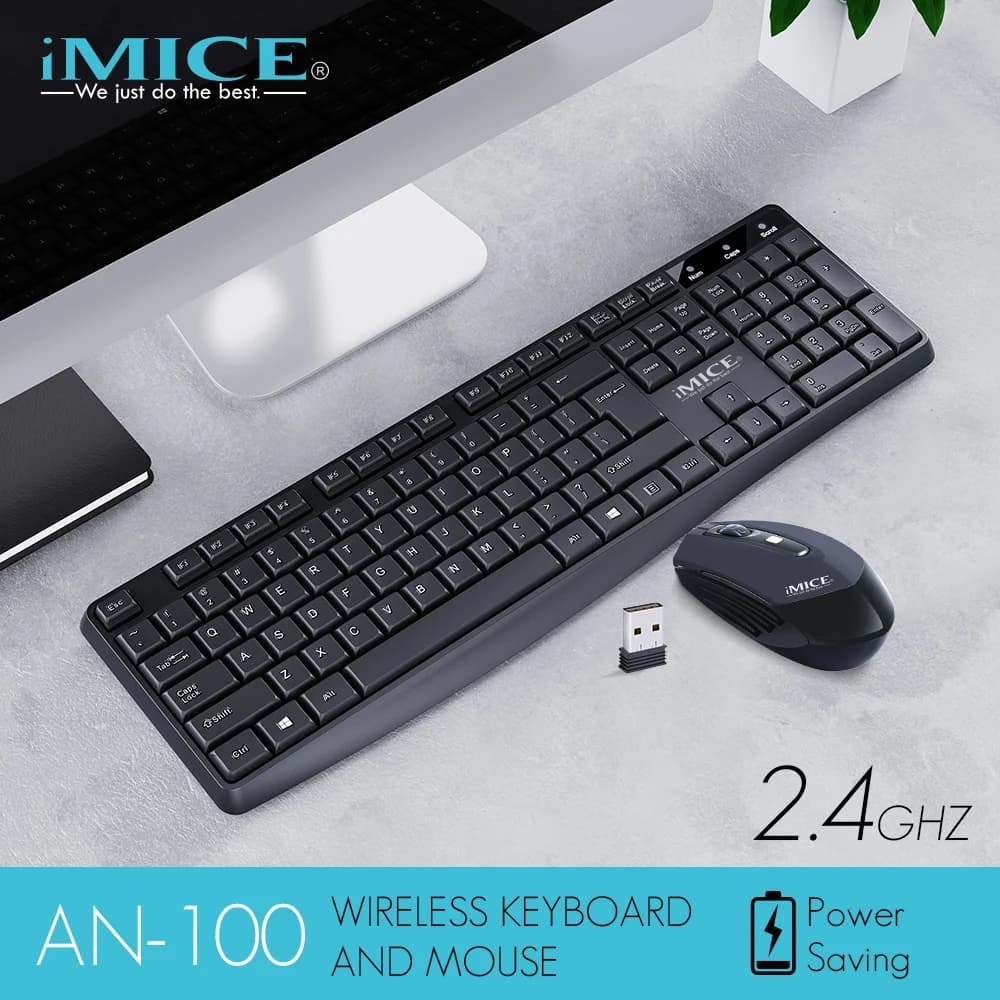 Imice AN100 Combo Kb + Mouse Không Dây