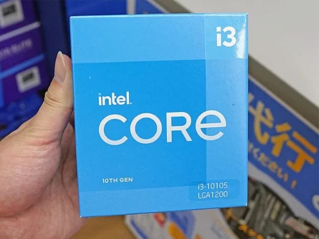 CPU Intel Core I3-10105 Box Chính Hãng *** BH 36T