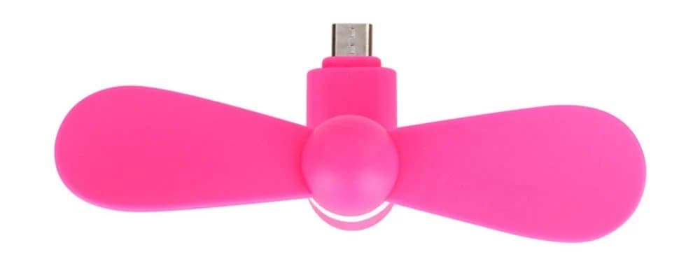 Quạt mini USB 2 cánh cắm điện thoại