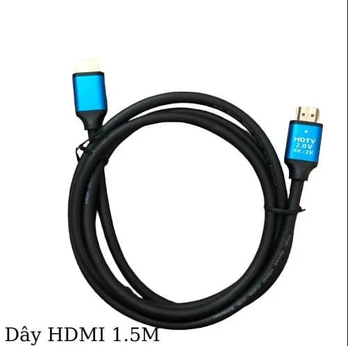 Cable HDMI 1.5m Dây Tròn (Chuẩn 2.0/4K) - Hộp