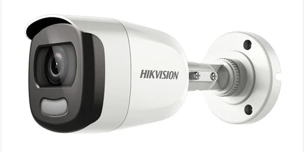 Camera HIK DS-2CE12DFT-F, 2MP (ColorVu), Độ nhạy sáng 0.0005 lux, có màu cả ngày-đêm, đèn trợ sáng 40m, ngoài trời *** BH 24T