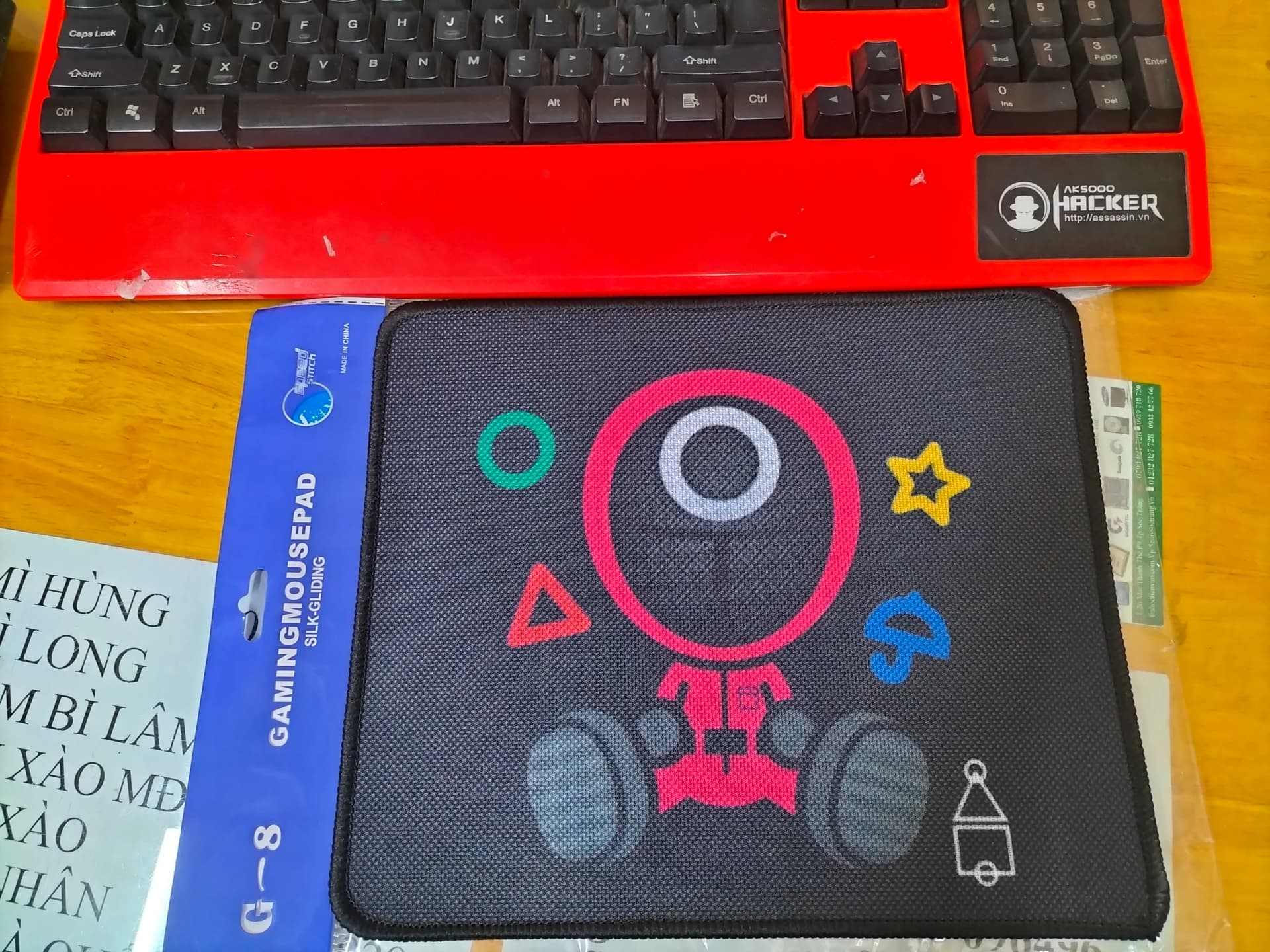 Pad Mouse G8 (Nhiều Hình) (220*260*3mm) *** BH OK