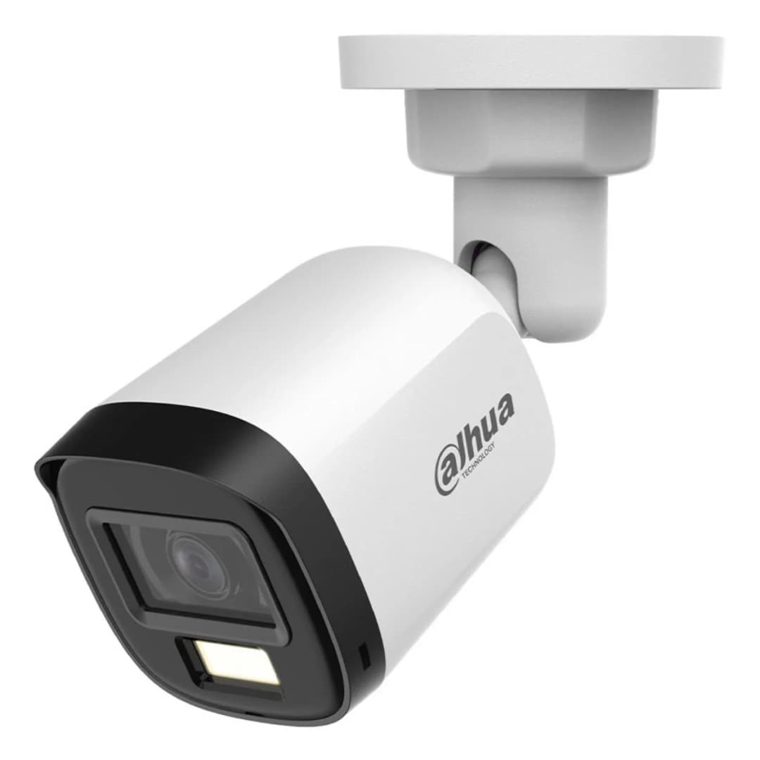 Camera DAHUA DH-HAC-B1A21P-U-IL-A HDCVI 2MP, Color 20m, Hồng ngoại 30m, IP67, Vỏ Plastic