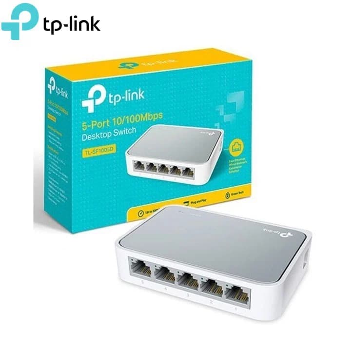 Switch 5 PORT TPLINK 100M *** BH 12T