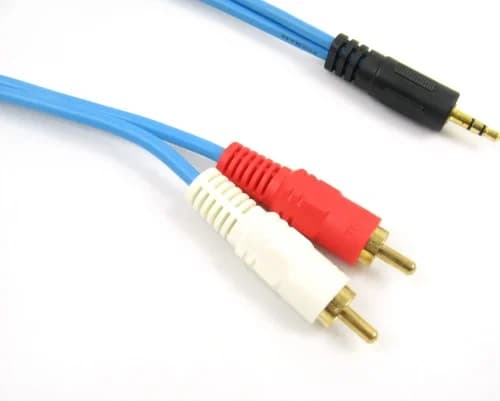 Cable 1 đầu loa 3.5 => 2 đầu bông sen 1.5M chống nhiễu *** BH OK