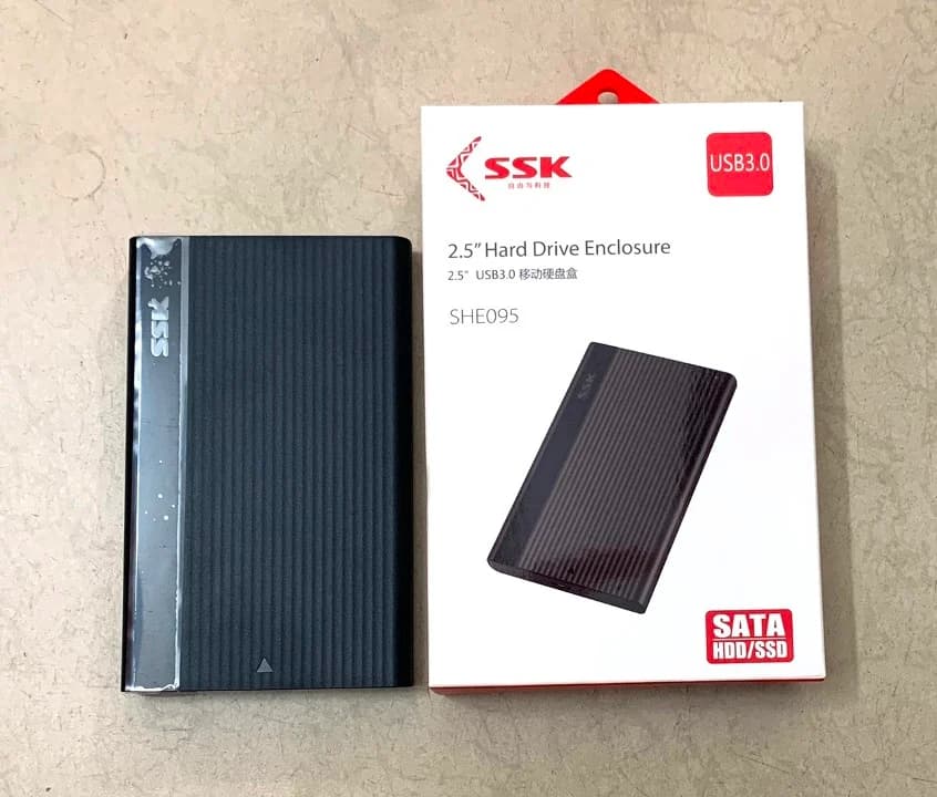 Box SSK SHE-095 Sata 2.5" *** BH 1TH