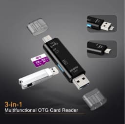 Reader OTG Type C 3 In 1 (USB)