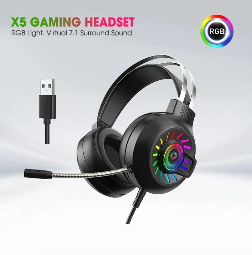 Tai nghe Coolerplus X5 7.1 cho văn phòng hoặc gaming, không hộp
