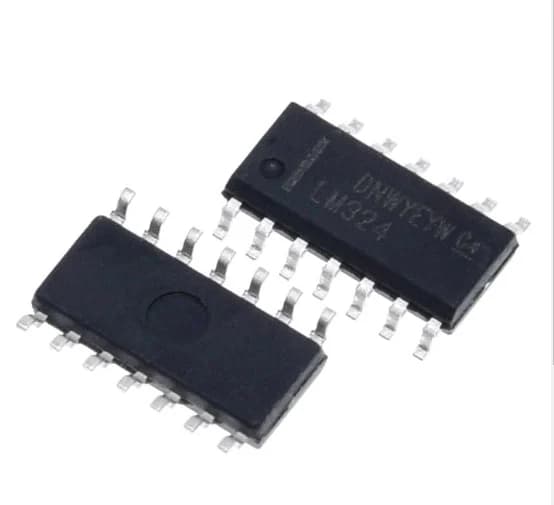 IC LM324 SOP-14 (SMD Dán) : Dùng cho Board nguồn Canon *** BH OK