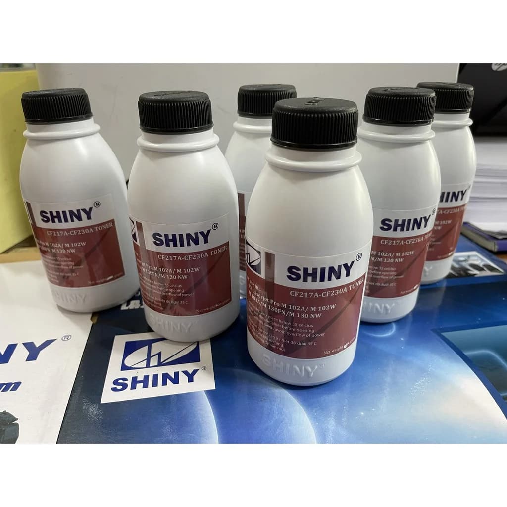 MỰC SHINY 35A SUP PRE P1005-1006 80g Use: P1005-1006-1505 (35-36-88A)... P2035-2055-3015 (05-55A)... P1102-1566-1606 (78-85A)… NHIỀU TỪ
