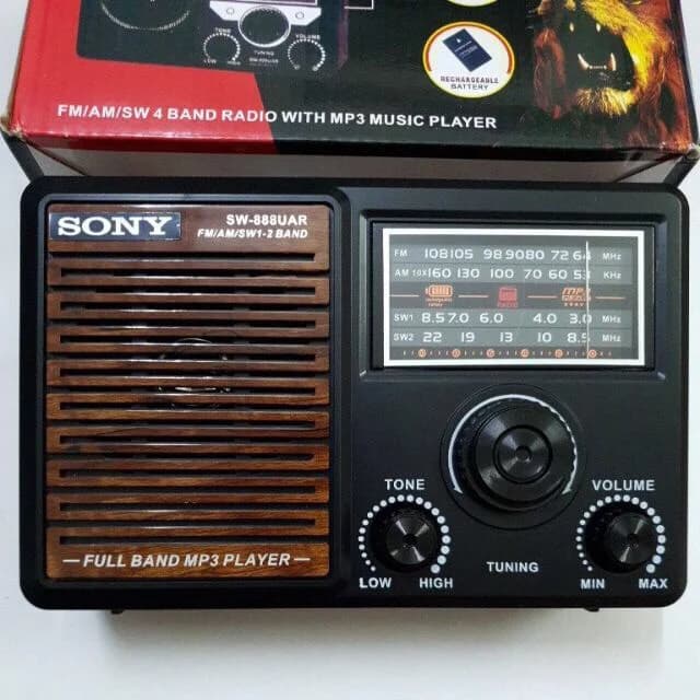 Loa SONY SW-888UAR/999UAR CÓ FM, DÙNG THẺ NHỚ, USB *** BH 1T