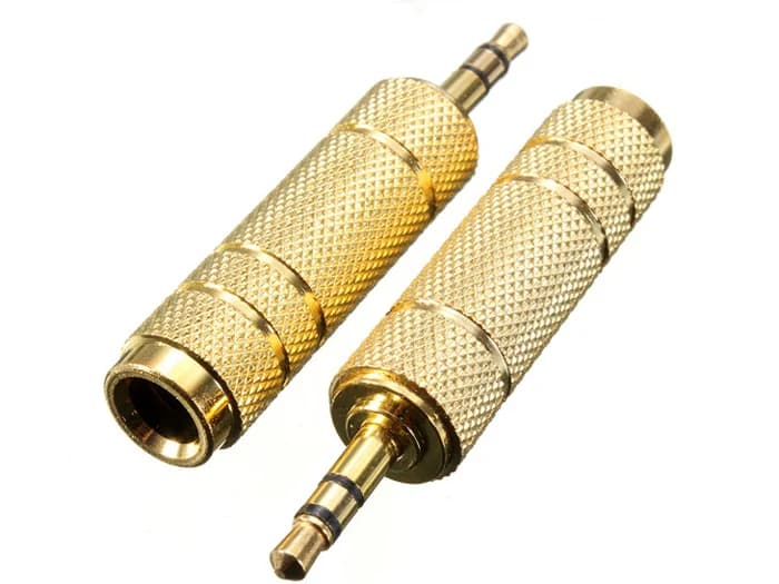 Đầu chuyển âm thanh 3 ly => 1 đầu Micro 6.5 ly *** BH OK
