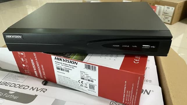 ĐẦU GHI 8 KÊNH IP HIK DS-7608NI-K1(B), H265+, 4K (3840 × 2160), 1 Sata tối đa 6TB *** BH 24T
